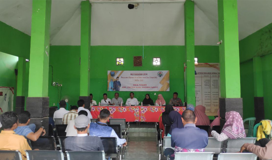 Musyawarah Desa ( MUSDES) Dalam Rangka Penyusunan Rencana Kerja Pemerintah Desa Tahun Anggaran 2025